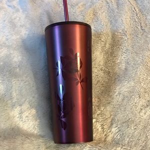 Gorgeous Starbucks plum berry tumbler!